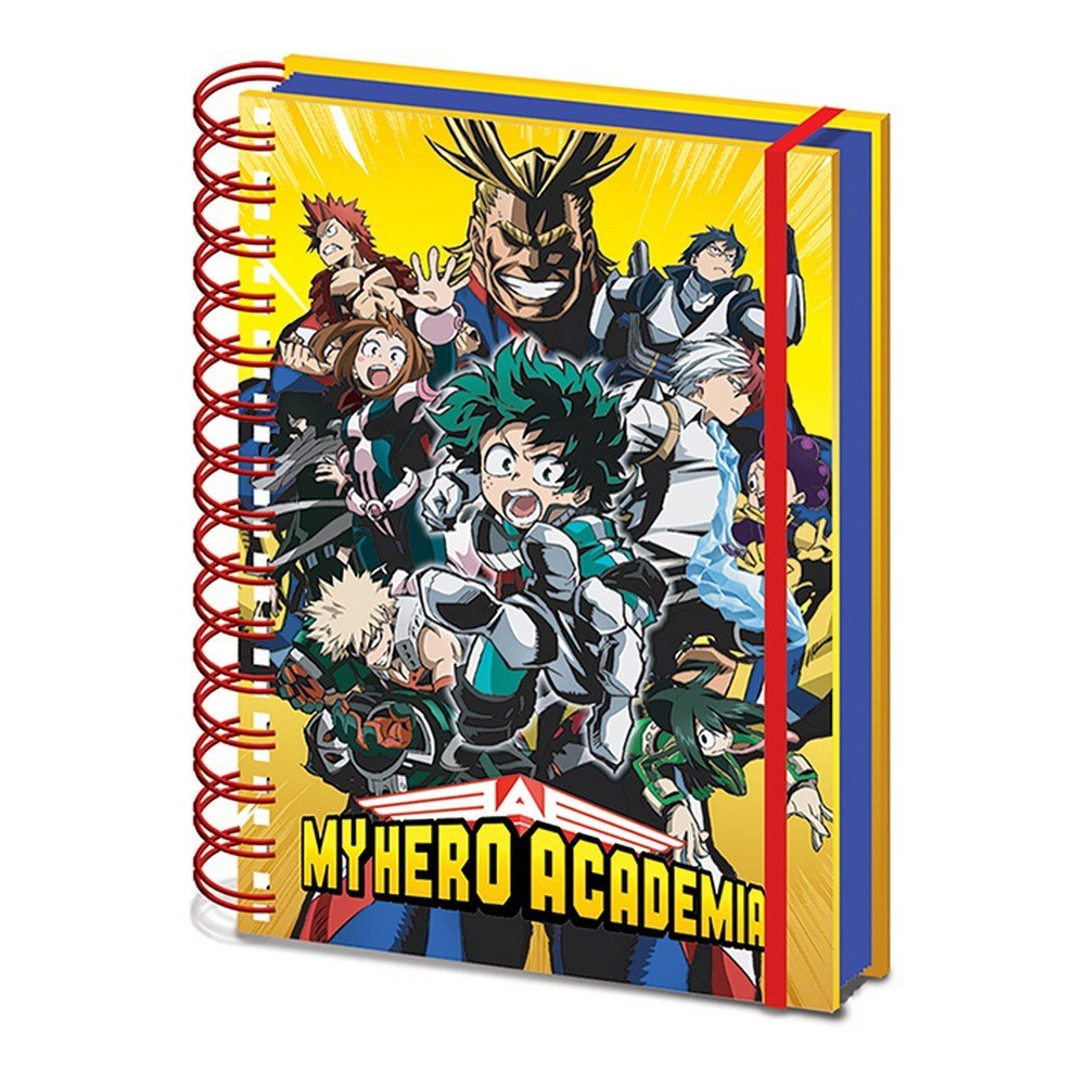 MY HERO ACADEMIA 僕のヒーローアカデミア - Radial Character Burst / ノート・メモ帳 - PGS